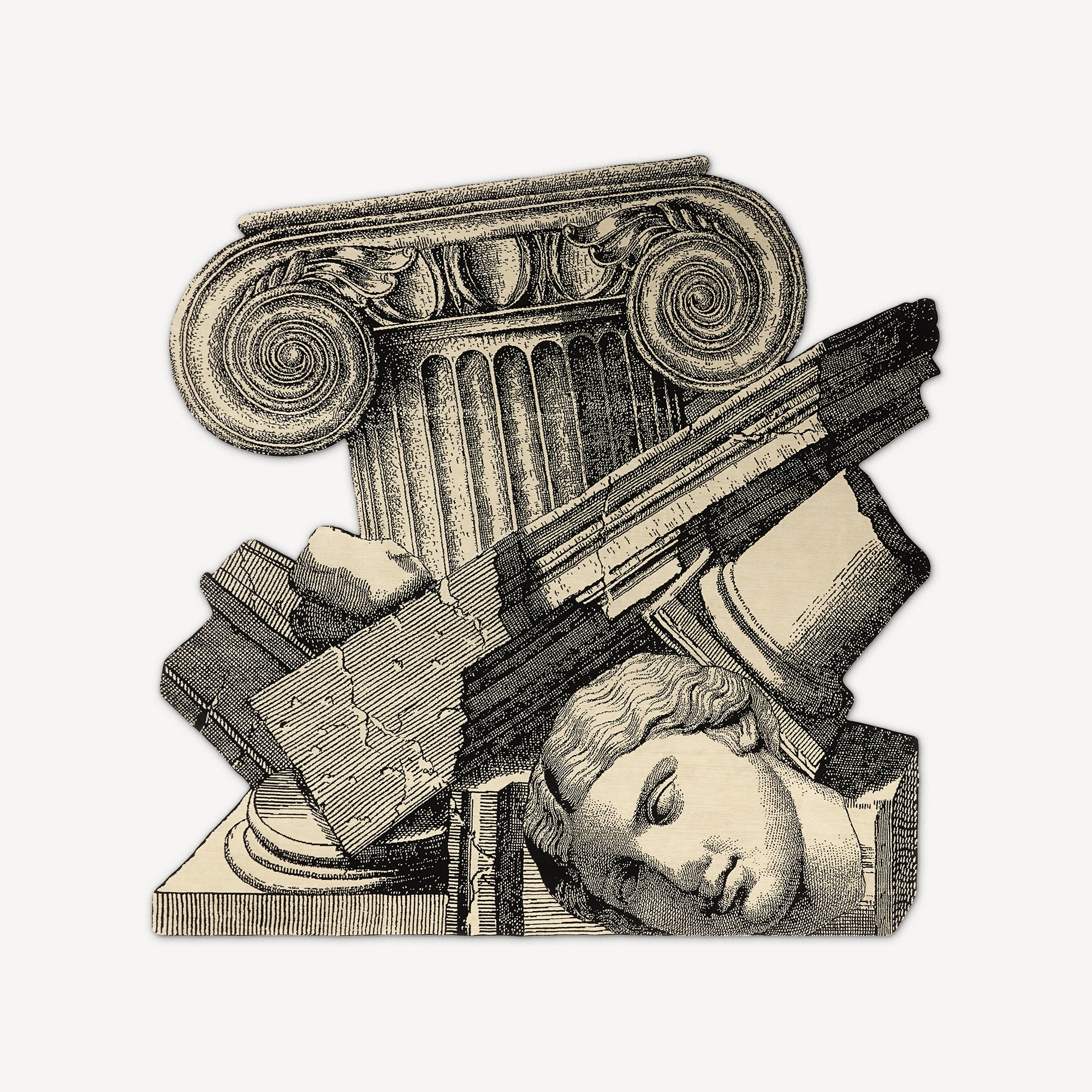 fornasetti-rovine-classiche-teppich-wolle-handgekn-pft image 1