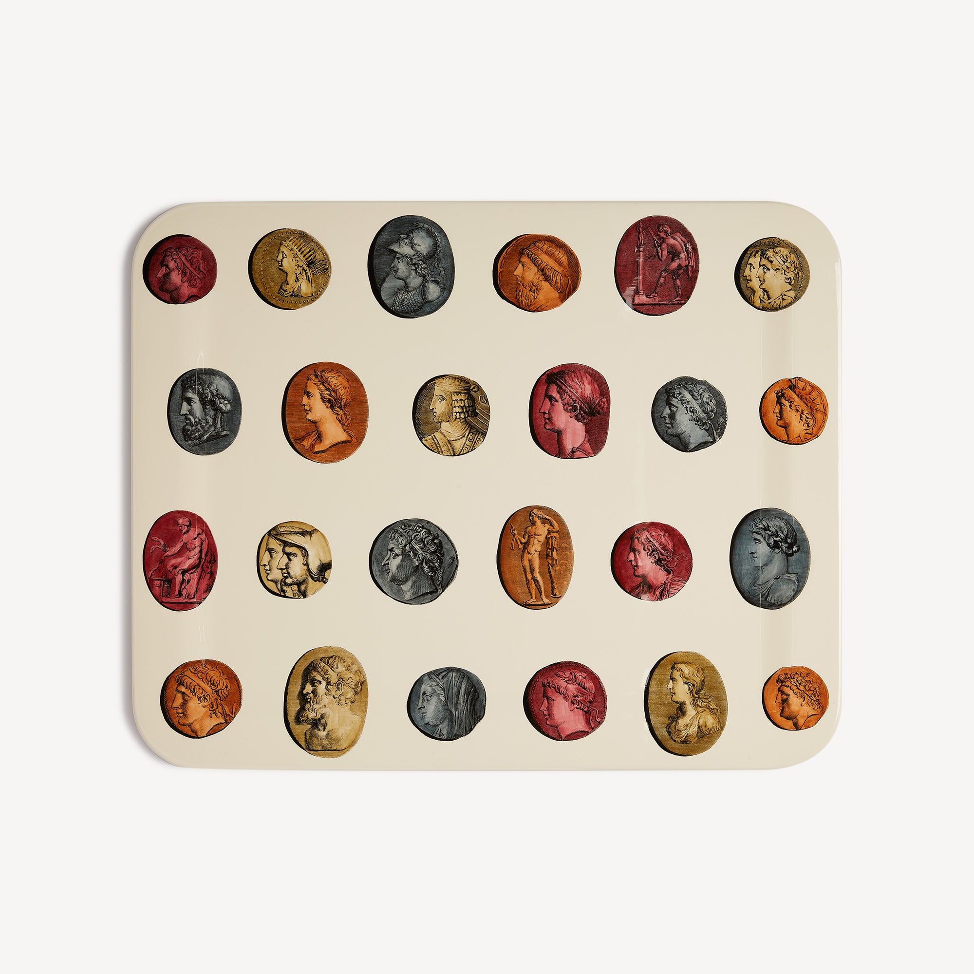 atelier-fornasetti-cammei-tablett-rechteckig-holz-lackiert image 1