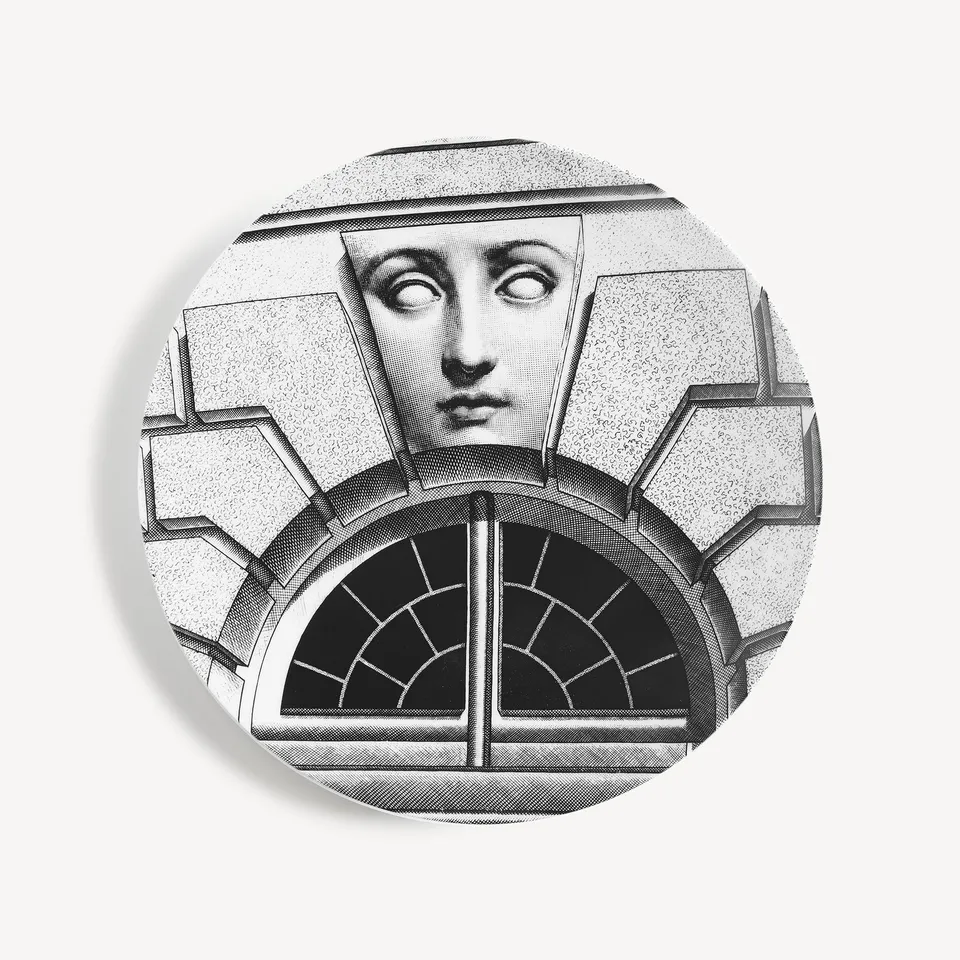 fornasetti-tema-e-variazioni-wandteller-n-212-porzellan-landschaft image 1
