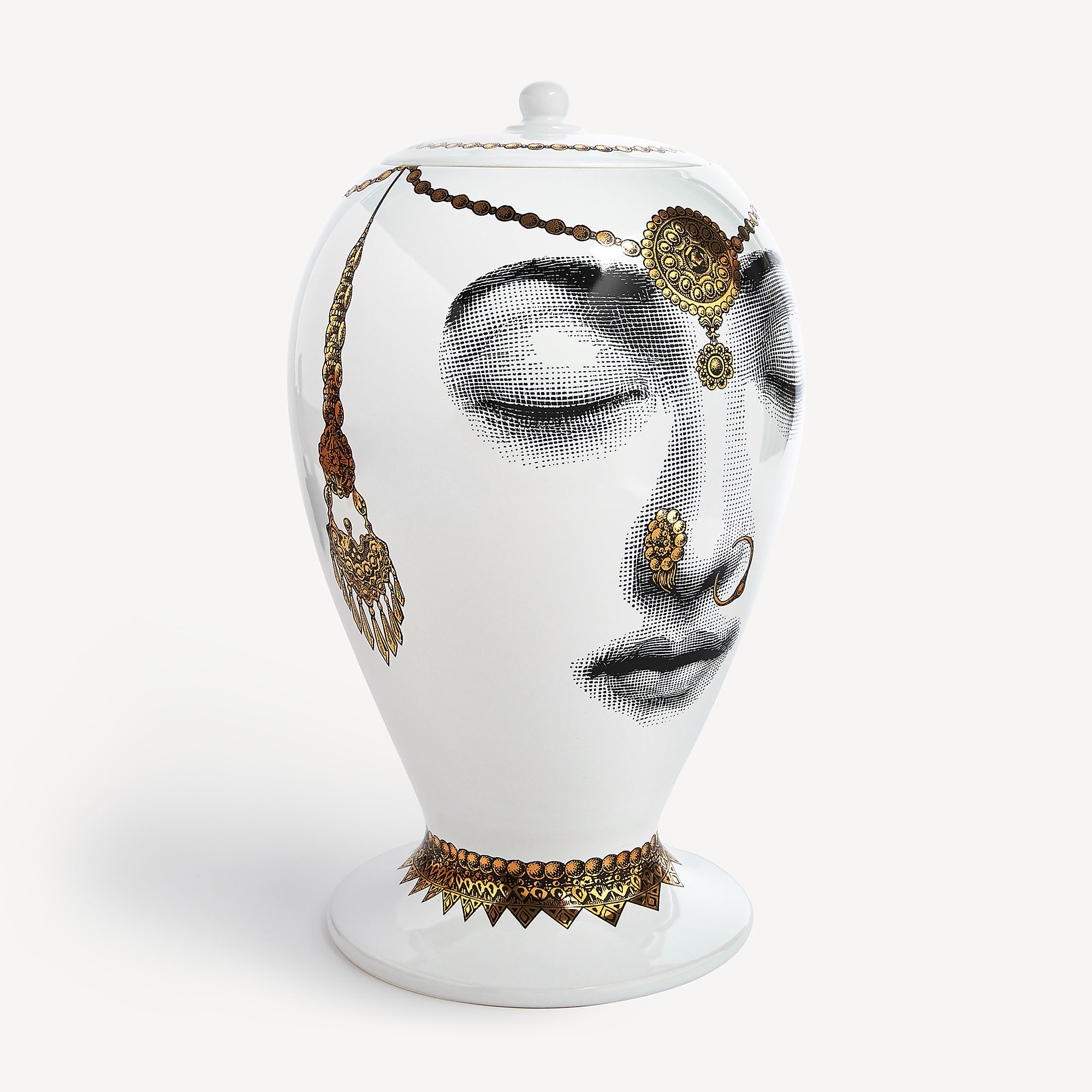 atelier-fornasetti-bollywood-vase-keramik-lina-cavalieri-gold image 3
