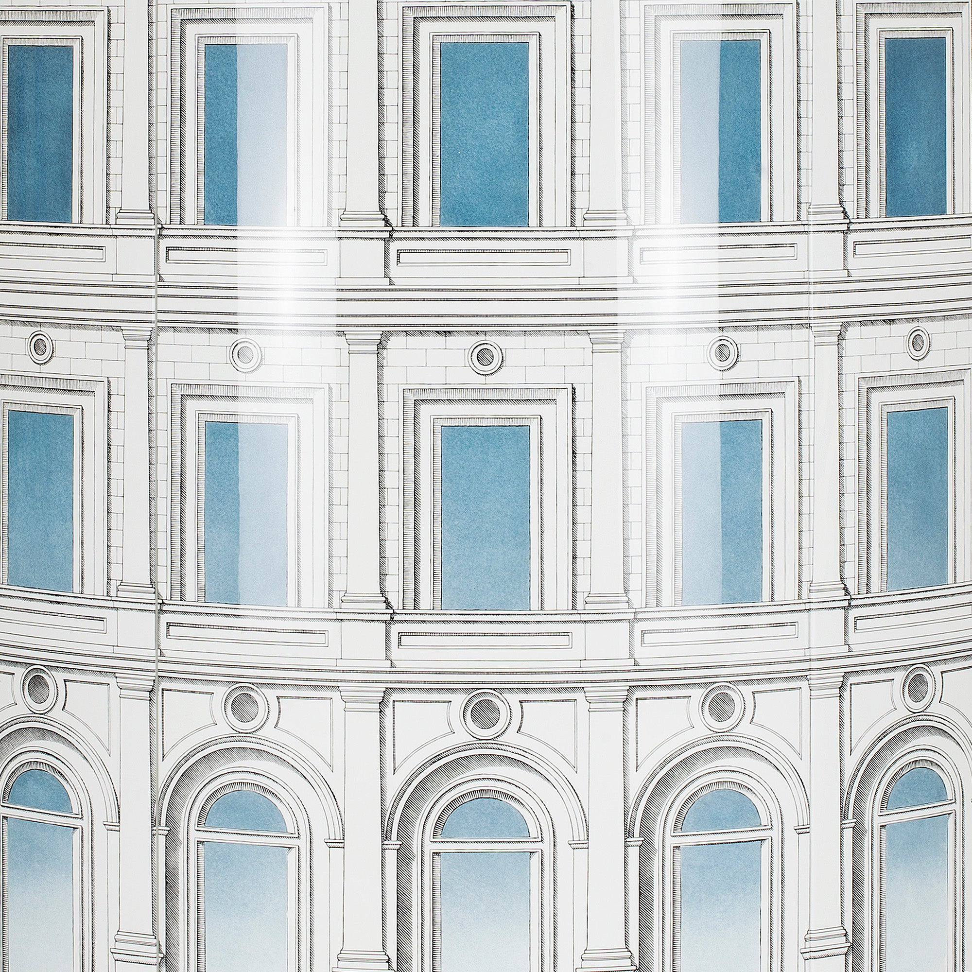 fornasetti-architettura-celeste-eckschrank-holz-schwarz-wei image 3