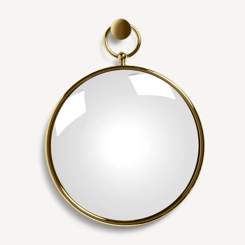 atelier-fornasetti-magic-spiegel-konvex-messing-ring image 1