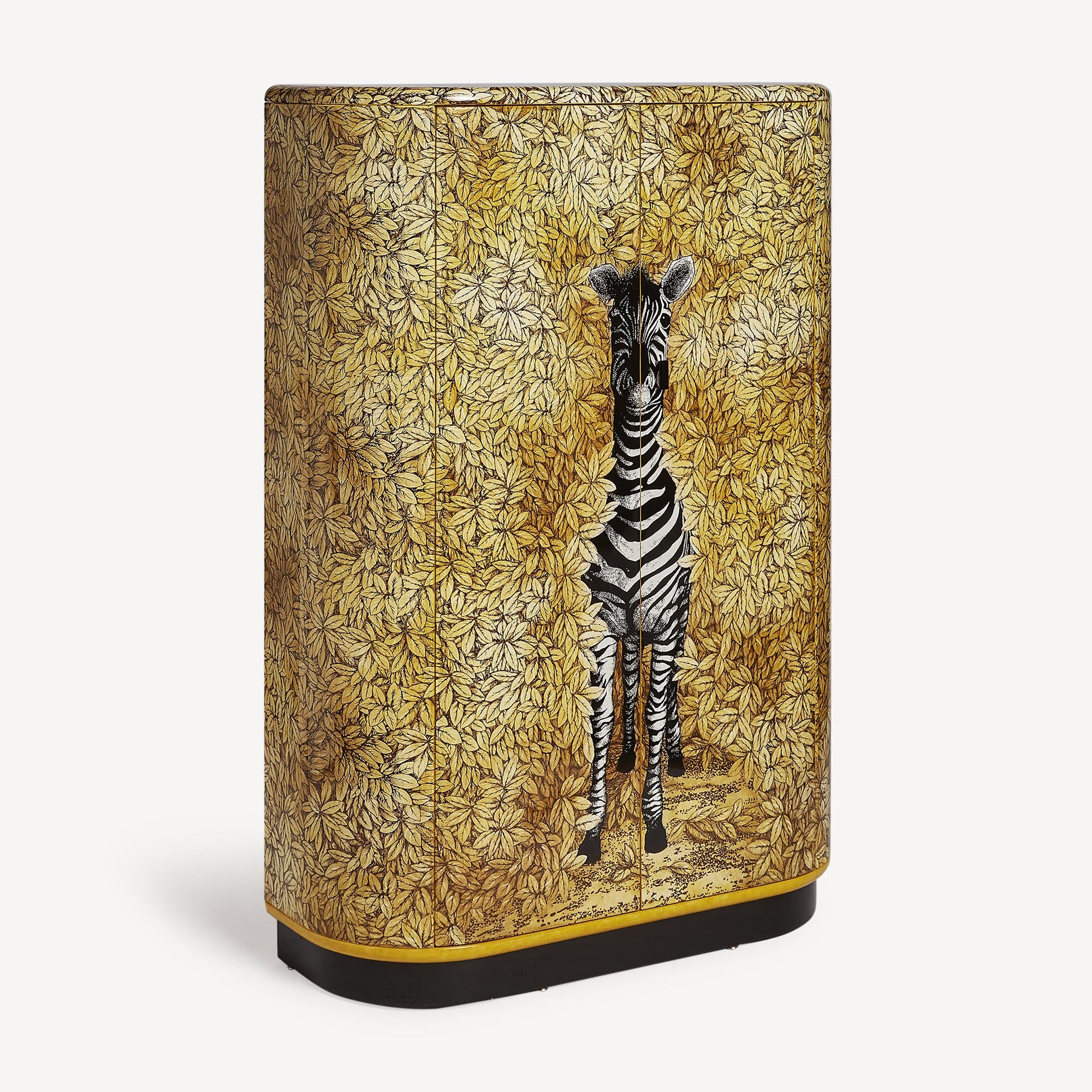 atelier-fornasetti-zebra-schrank-gebogen-holz-lackiert image 2