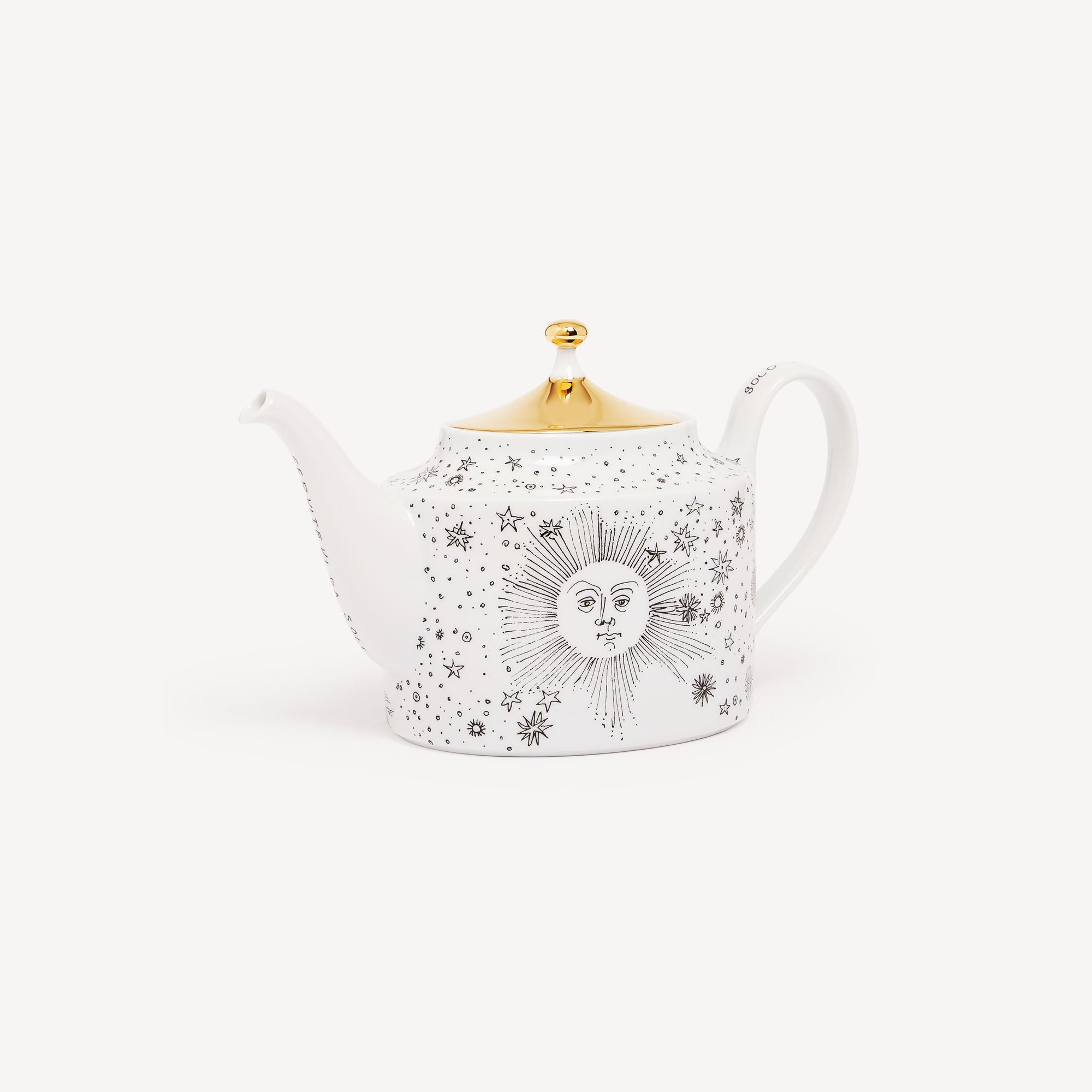 atelier-fornasetti-solitario-teekanne-porzellan-gold-sonne image 3
