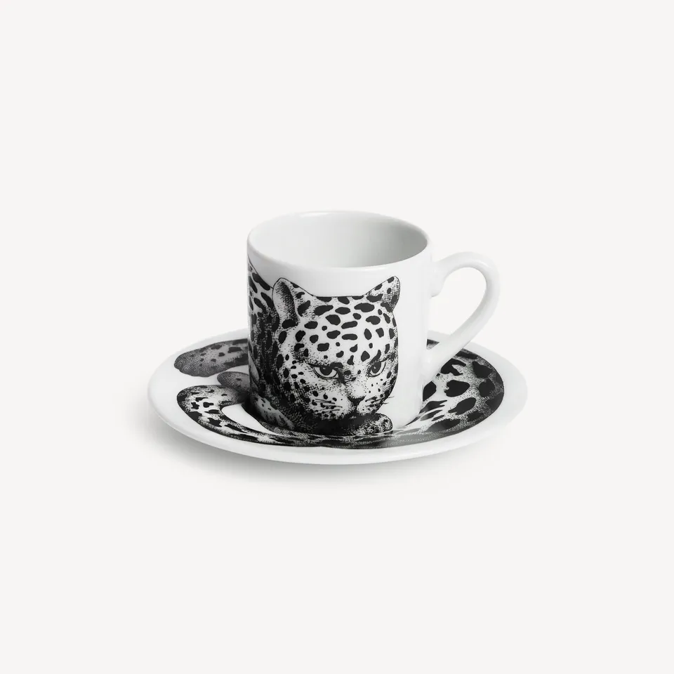 fornasetti-high-fidelity-stellato-kaffeetasse-katze-porzellan image 1