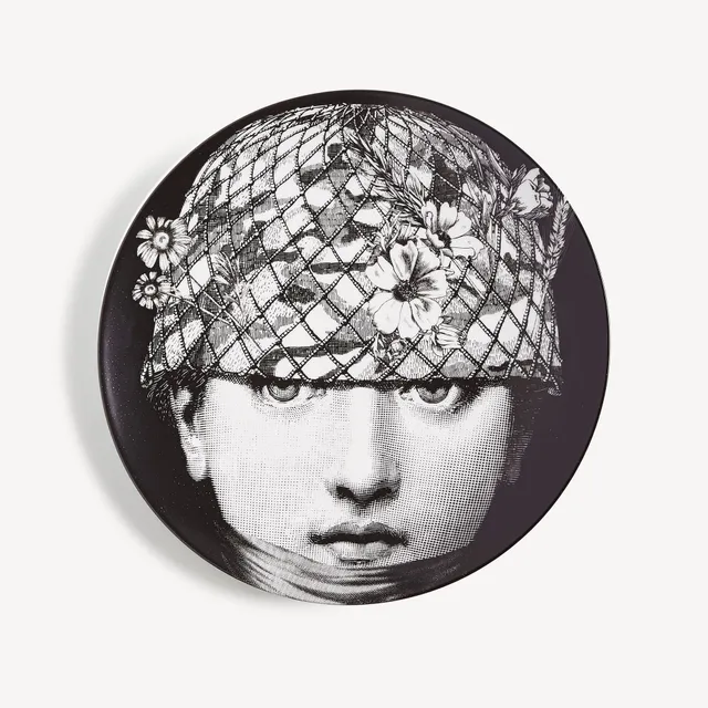 fornasetti-tema-e-variazioni-wandteller-n-384-porzellan image 1