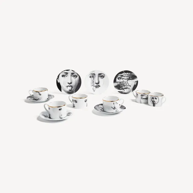 fornasetti-tema-e-variazioni-teetassen-6er-set-porzellan-gold image 1