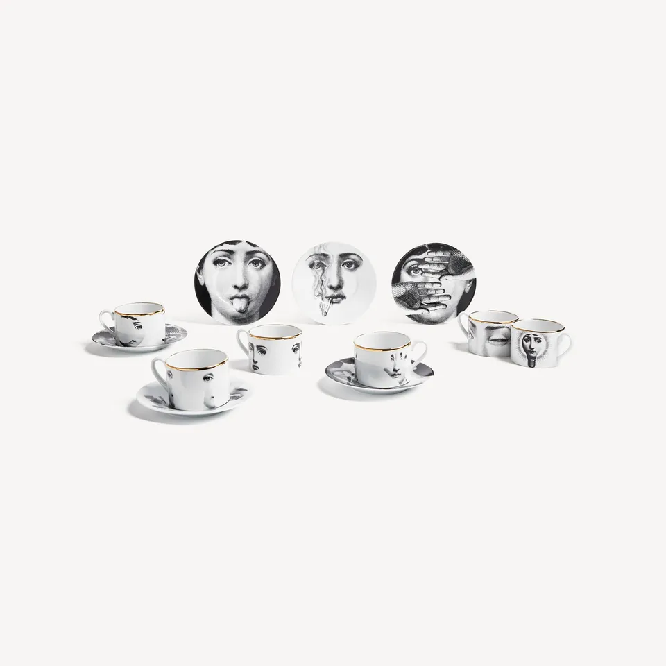 fornasetti-tema-e-variazioni-teetassen-6er-set-porzellan-gold image 1