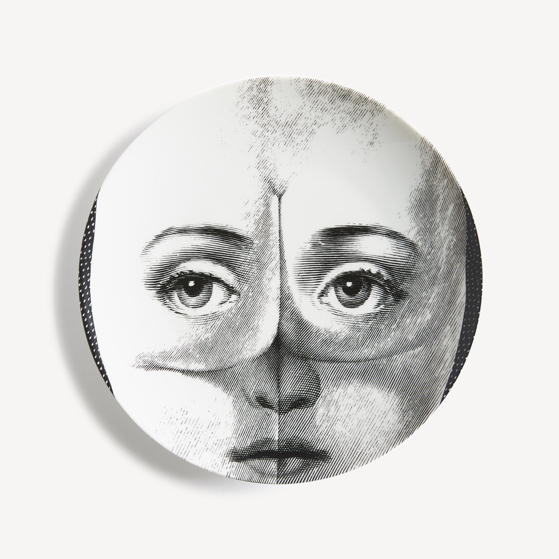 fornasetti-tema-e-variazioni-wandteller-n-304-porzellan-gesicht image 1