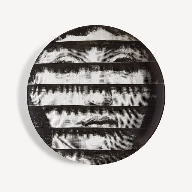 fornasetti-tema-e-variazioni-n-126-wandteller-porzellan-handbemalt image 1