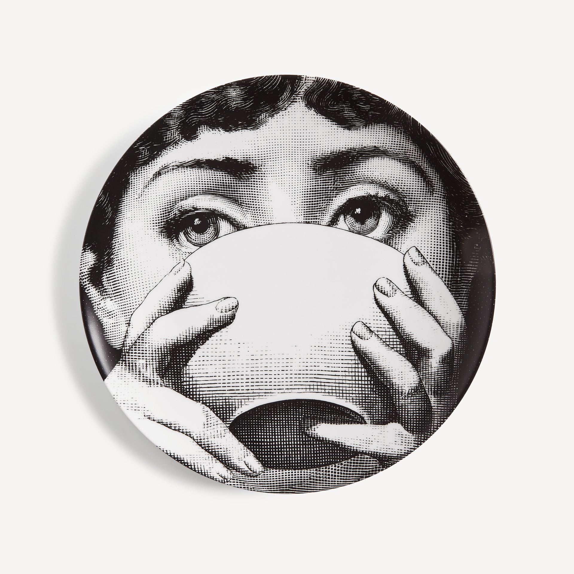 fornasetti-tema-e-variazioni-wandteller-n-191-gesicht-porzellan image 1
