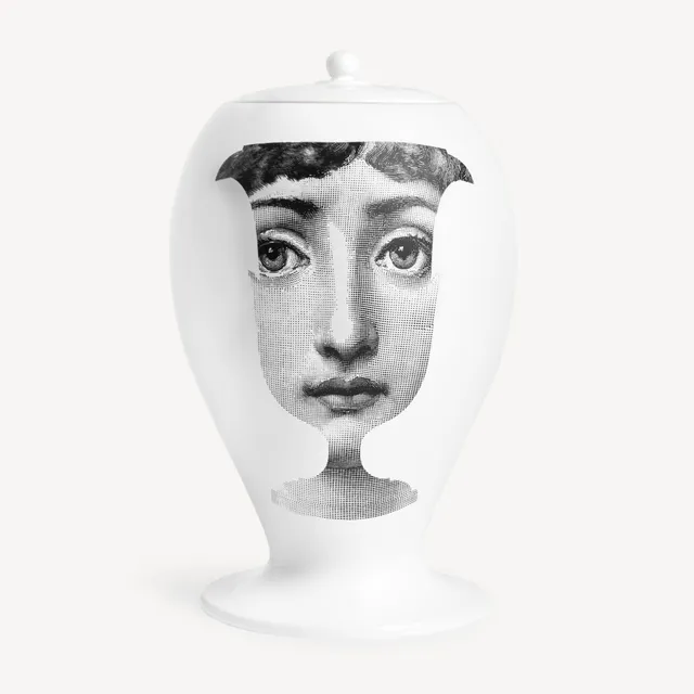 atelier-fornasetti-sagome-di-vasi-vase-keramik-limitiert image 1
