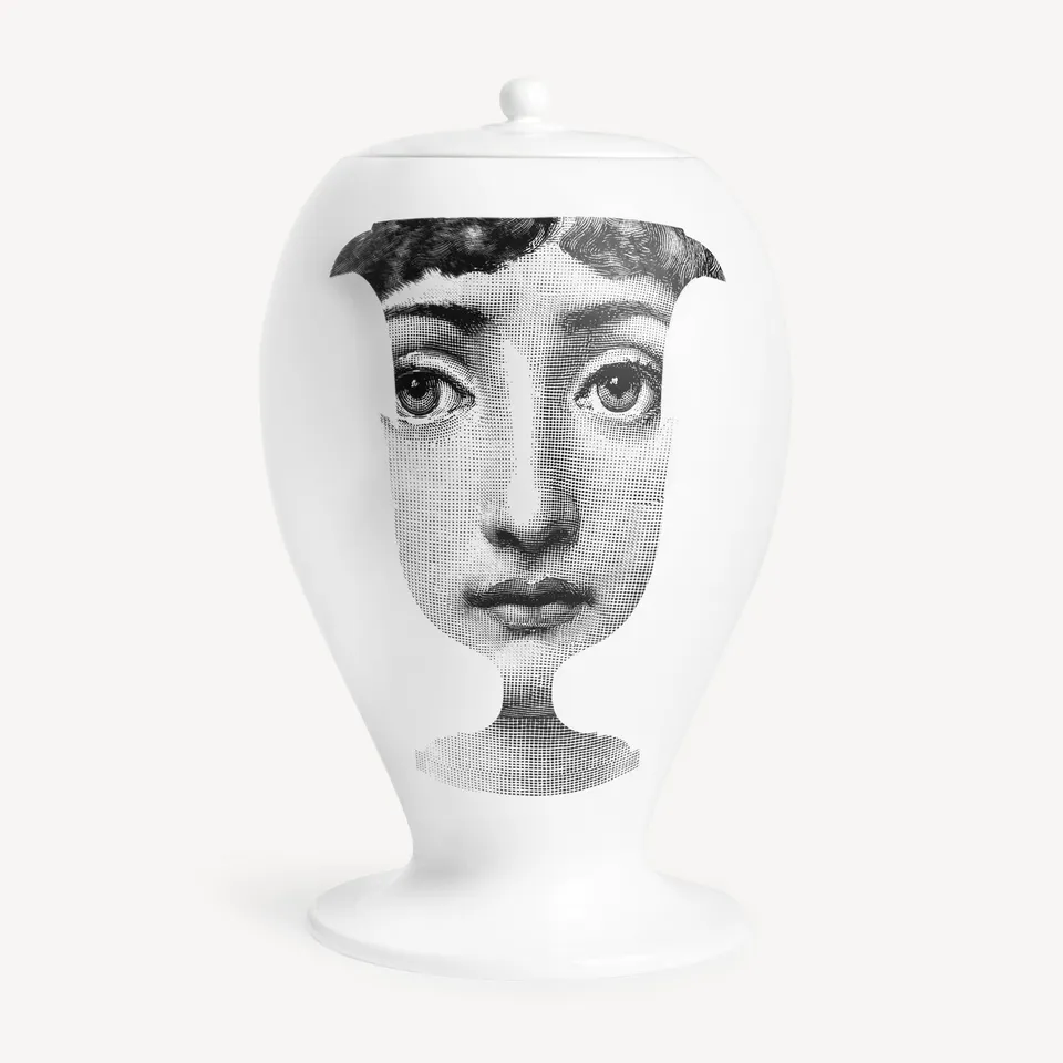 atelier-fornasetti-sagome-di-vasi-vase-keramik-limitiert image 1