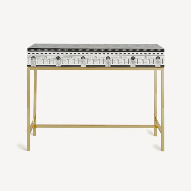 atelier-fornasetti-architettura-konsole-mit-schublade image 1