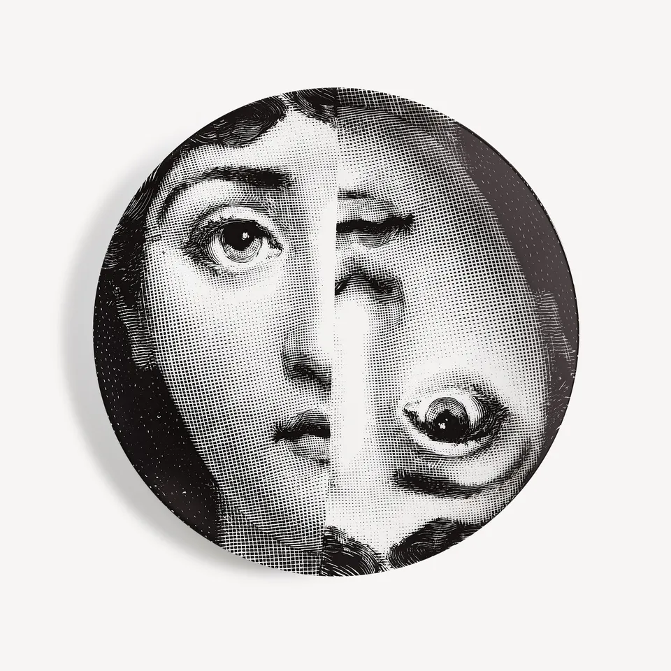fornasetti-tema-e-variazioni-n-57-wandteller-porzellan image 1