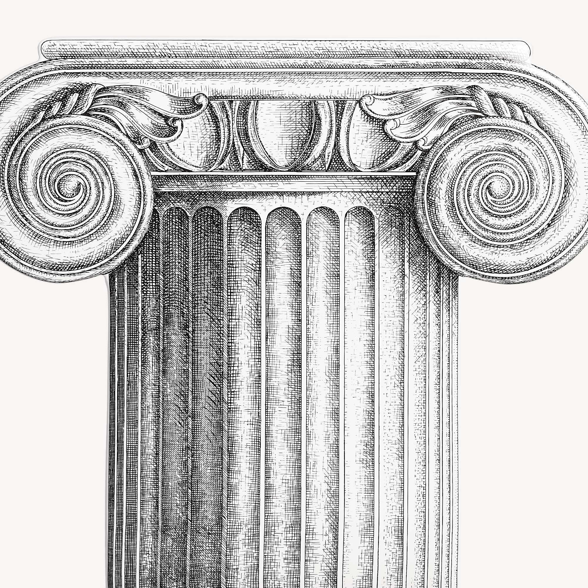 atelier-fornasetti-capitello-jonico-stuhl-holz-s-ulenmotiv image 5