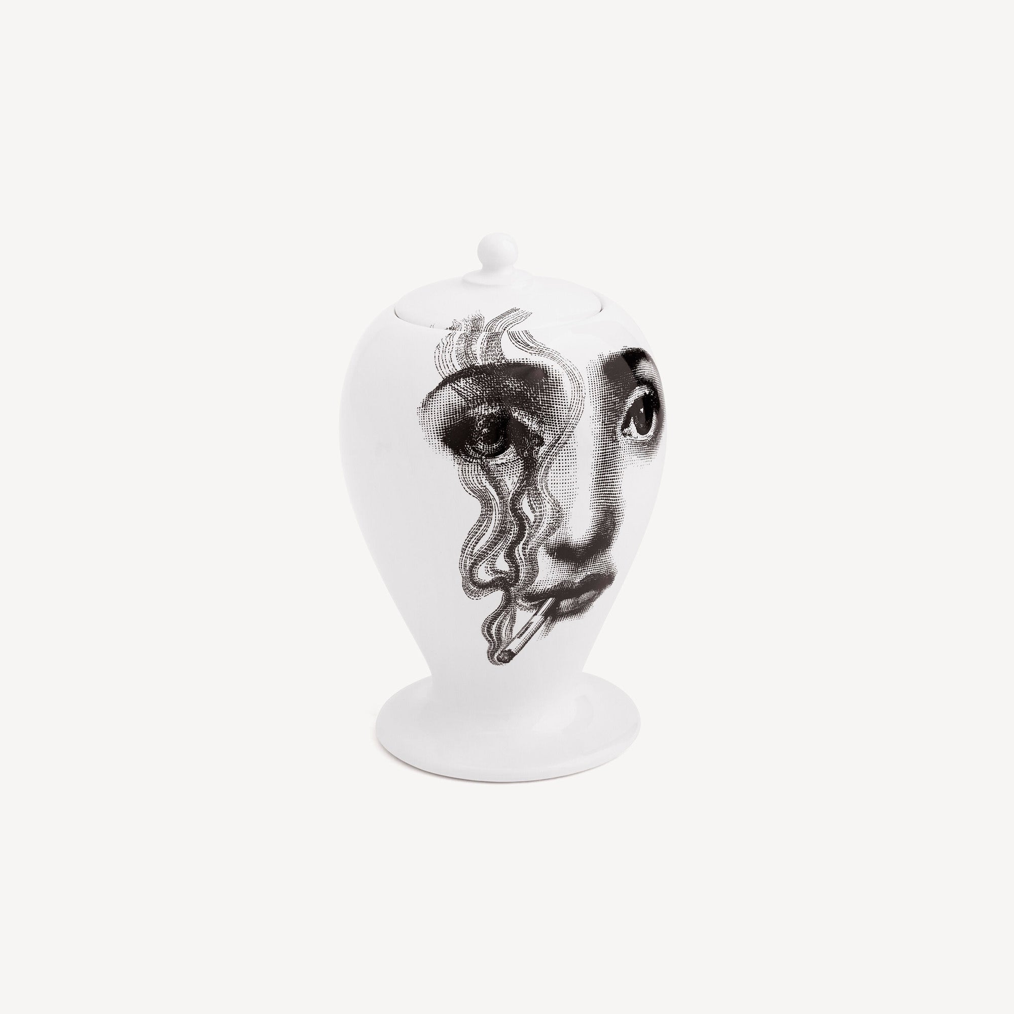 fornasetti-il-fumo-fa-male-vase-keramik-gesicht image 2