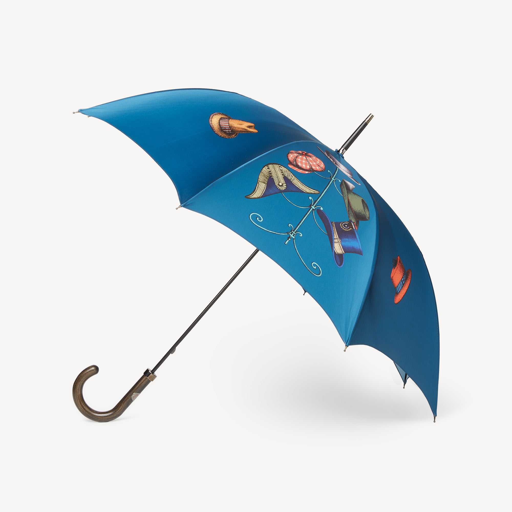 fornasetti-cappelli-classic-umbrella-regenschirm-h-te-holzgriff image 1