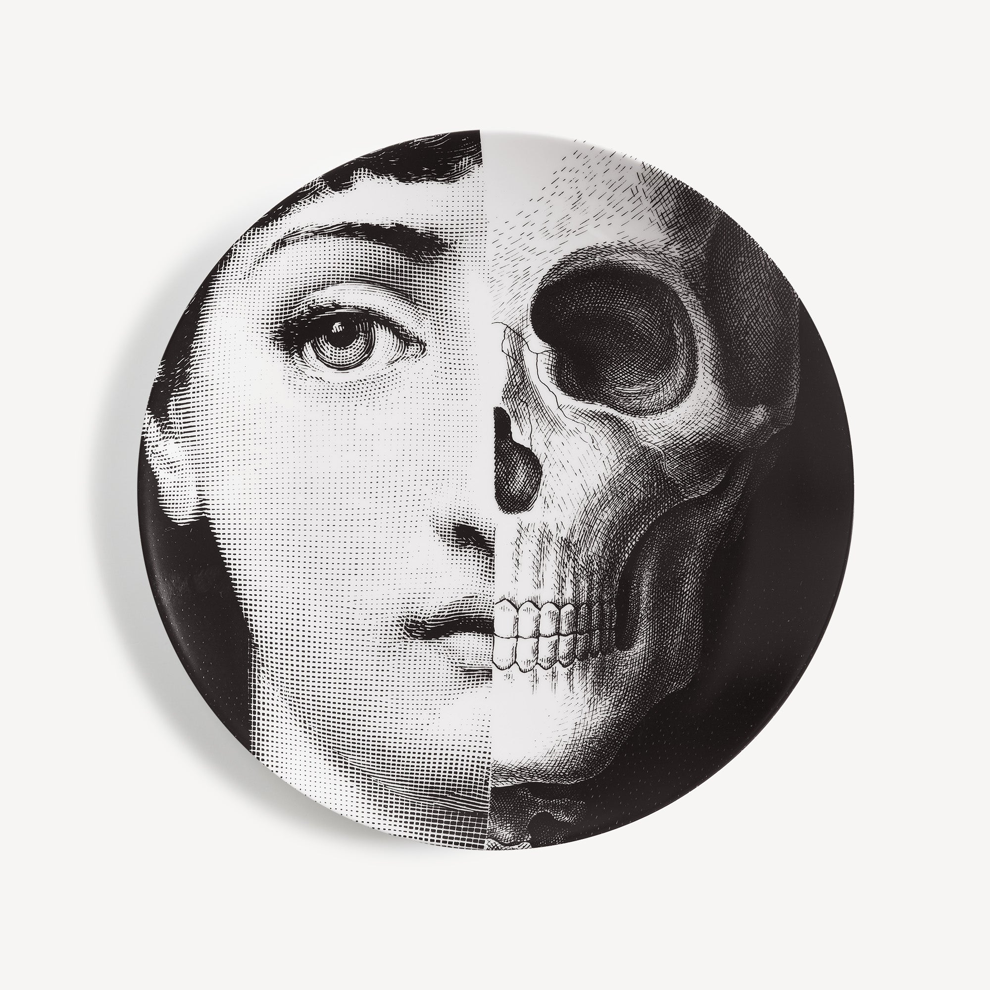fornasetti-tema-e-variazioni-n-288-wandteller-porzellan-gesicht image 1