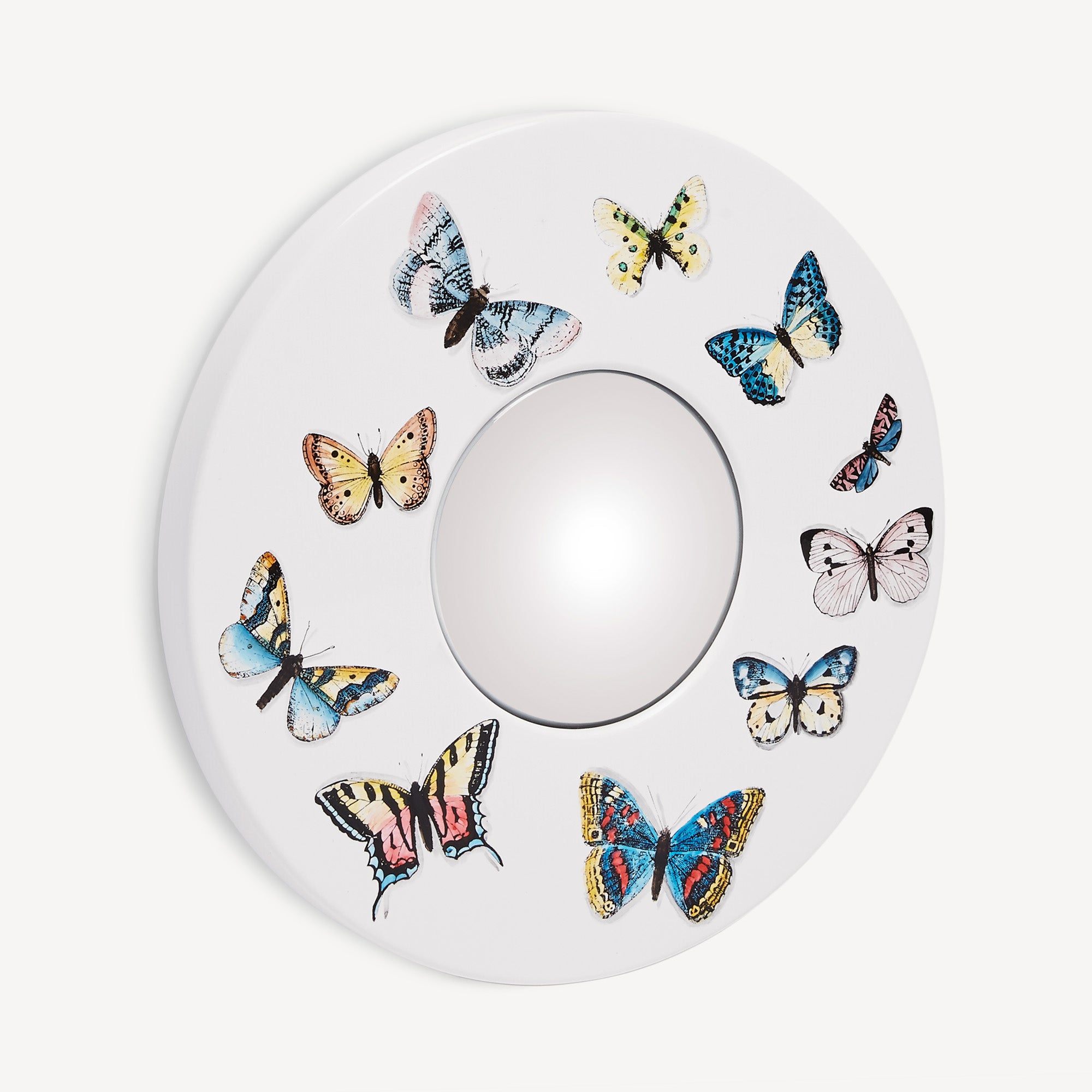fornasetti-farfalle-spiegel-konvex-holzrahmen-schmetterling image 2