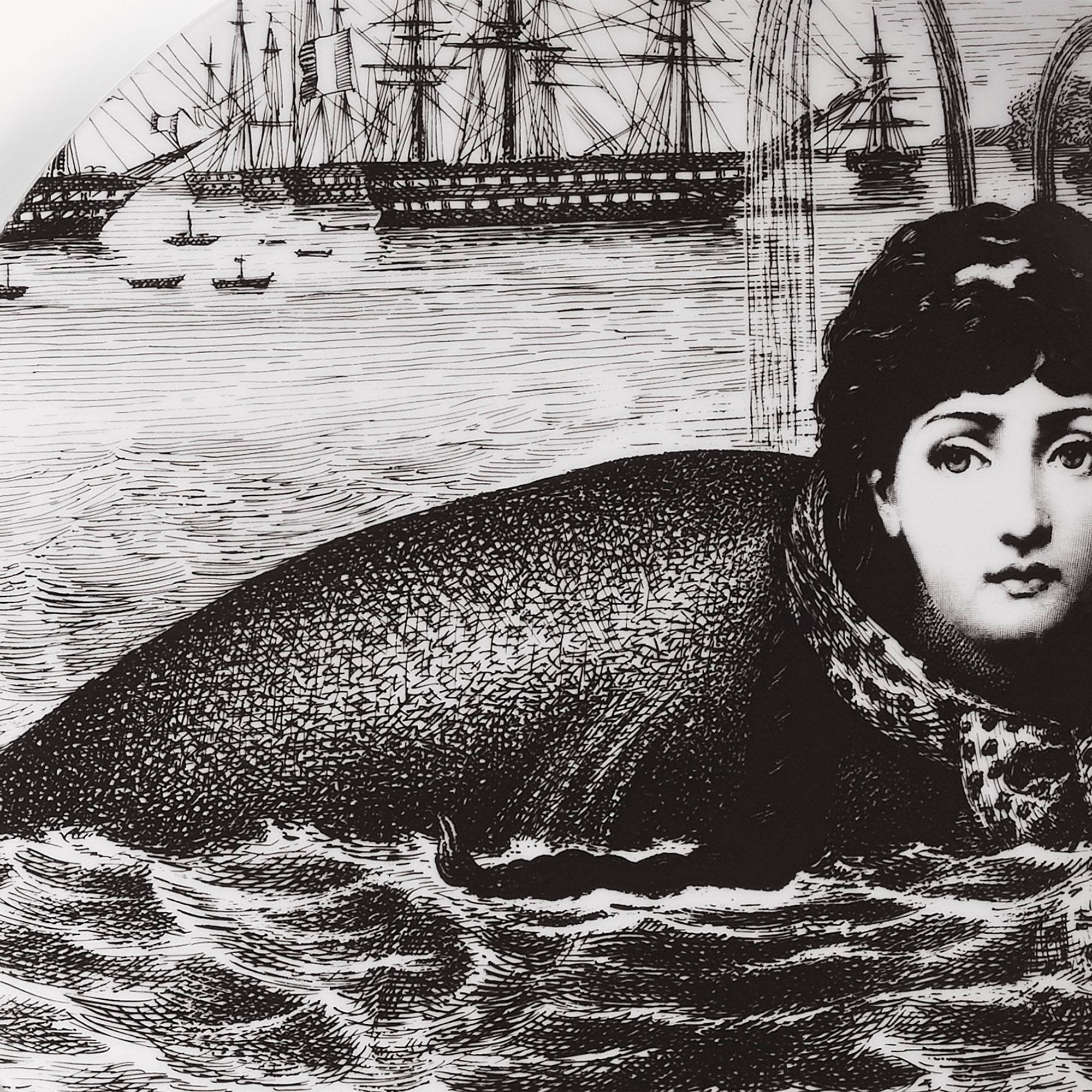 fornasetti-tema-e-variazioni-n-195-wandteller-porzellan image 4