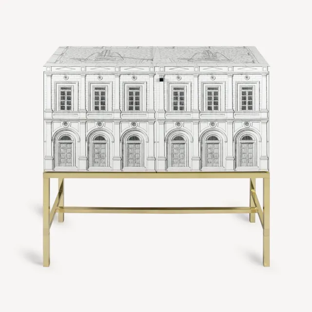 fornasetti-architettura-sideboard-holz-handlackiert image 1