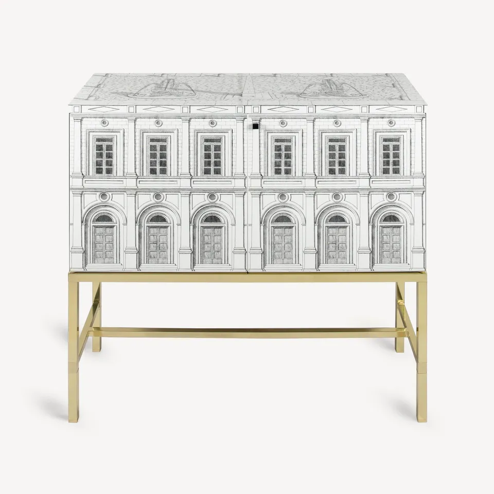 fornasetti-architettura-sideboard-holz-handlackiert image 1