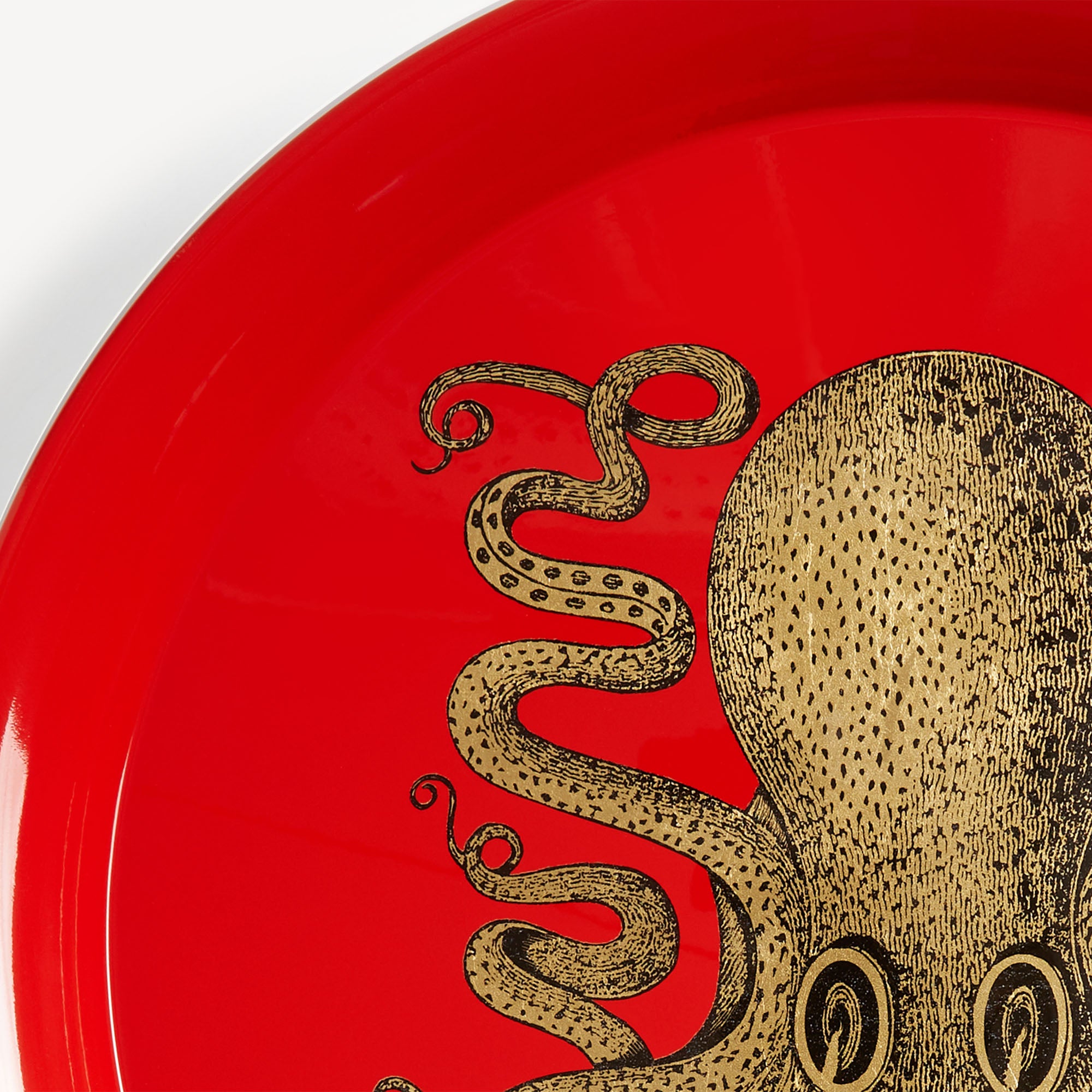 fornasetti-polipo-tablett-rund-gold-oktopus-serviertablett image 4