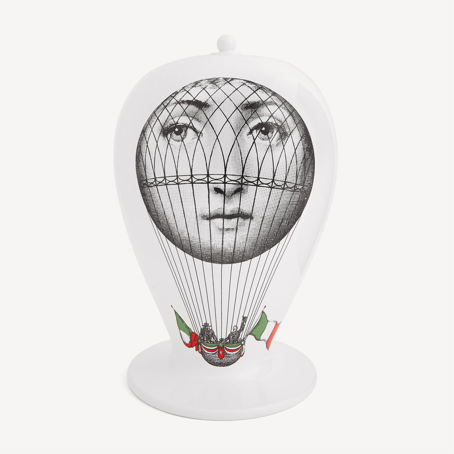 fornasetti-unita-d-italia-maxi-vase-keramik-gross-gesicht image 1