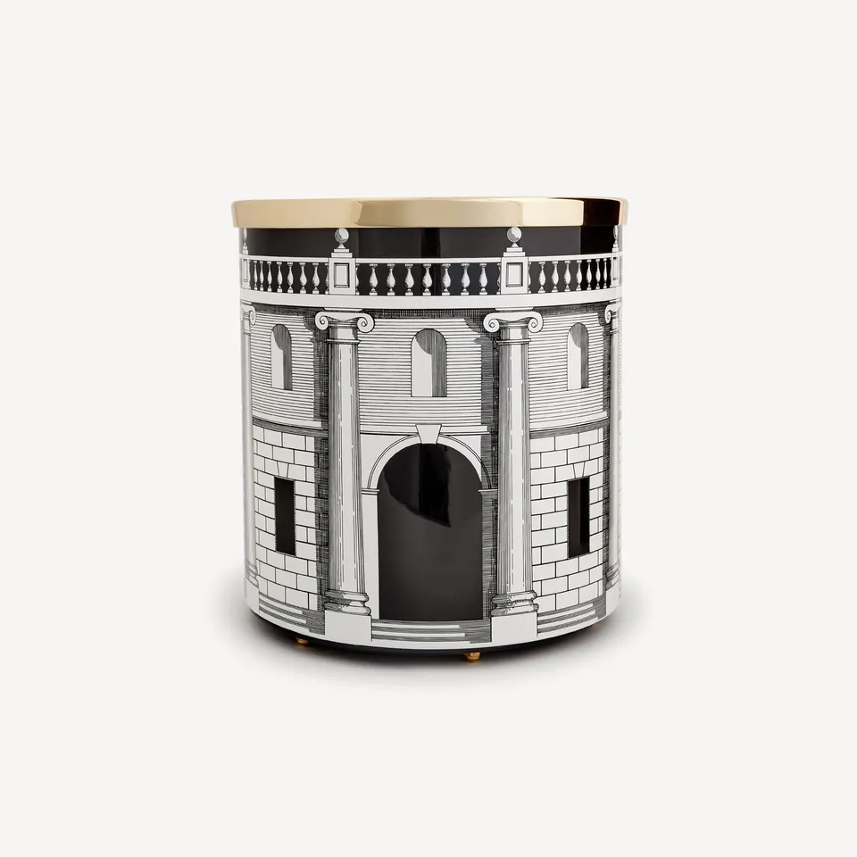 atelier-fornasetti-casa-papierkorb-metall-s-ulen image 1