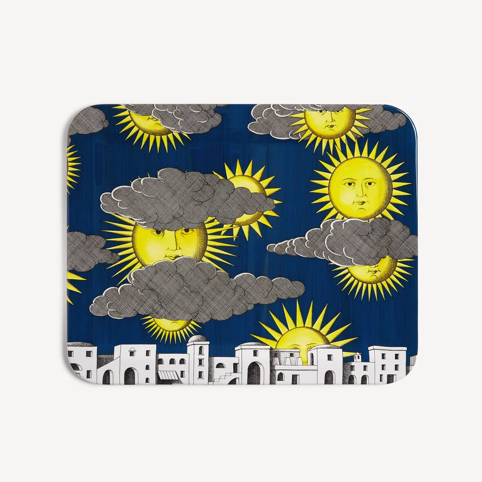 fornasetti-sole-di-capri-tablett-serviertablett-stadtmotiv image 1