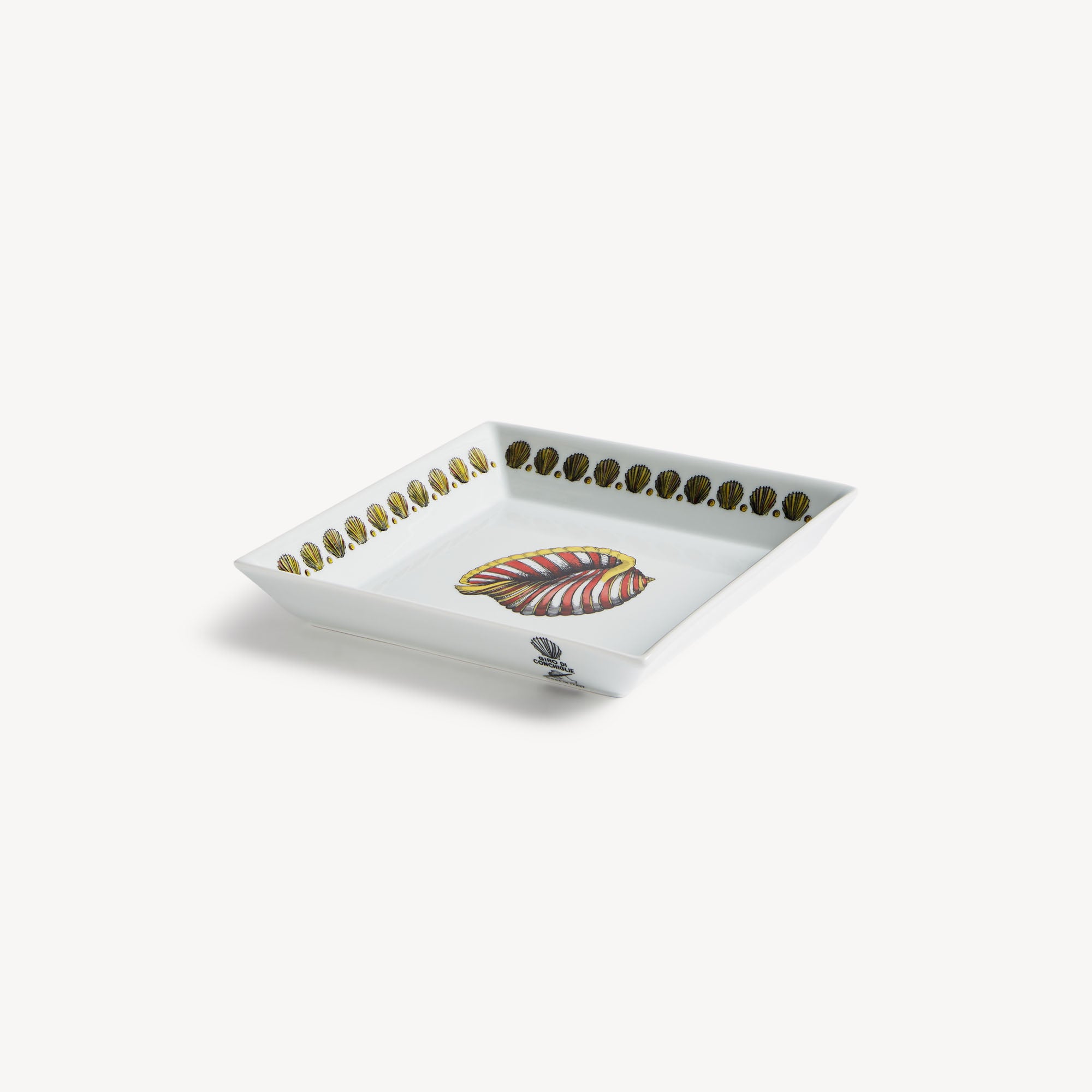 fornasetti-giro-di-conchiglie-schale-eckig-porzellan-muscheln image 2