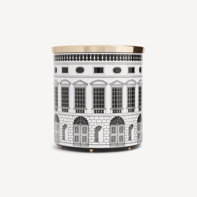atelier-fornasetti-papierkorb-architettura-metall-schwarz-wei-design image 1