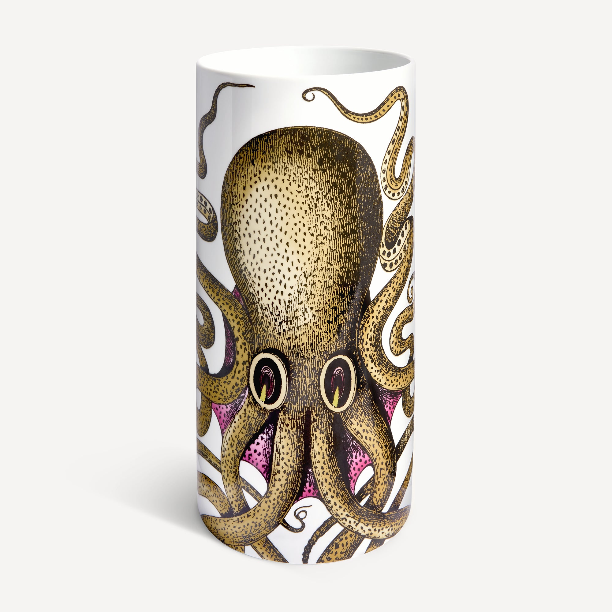 fornasetti-polipo-mittlere-zylindervase-oktopus-porzellan image 3