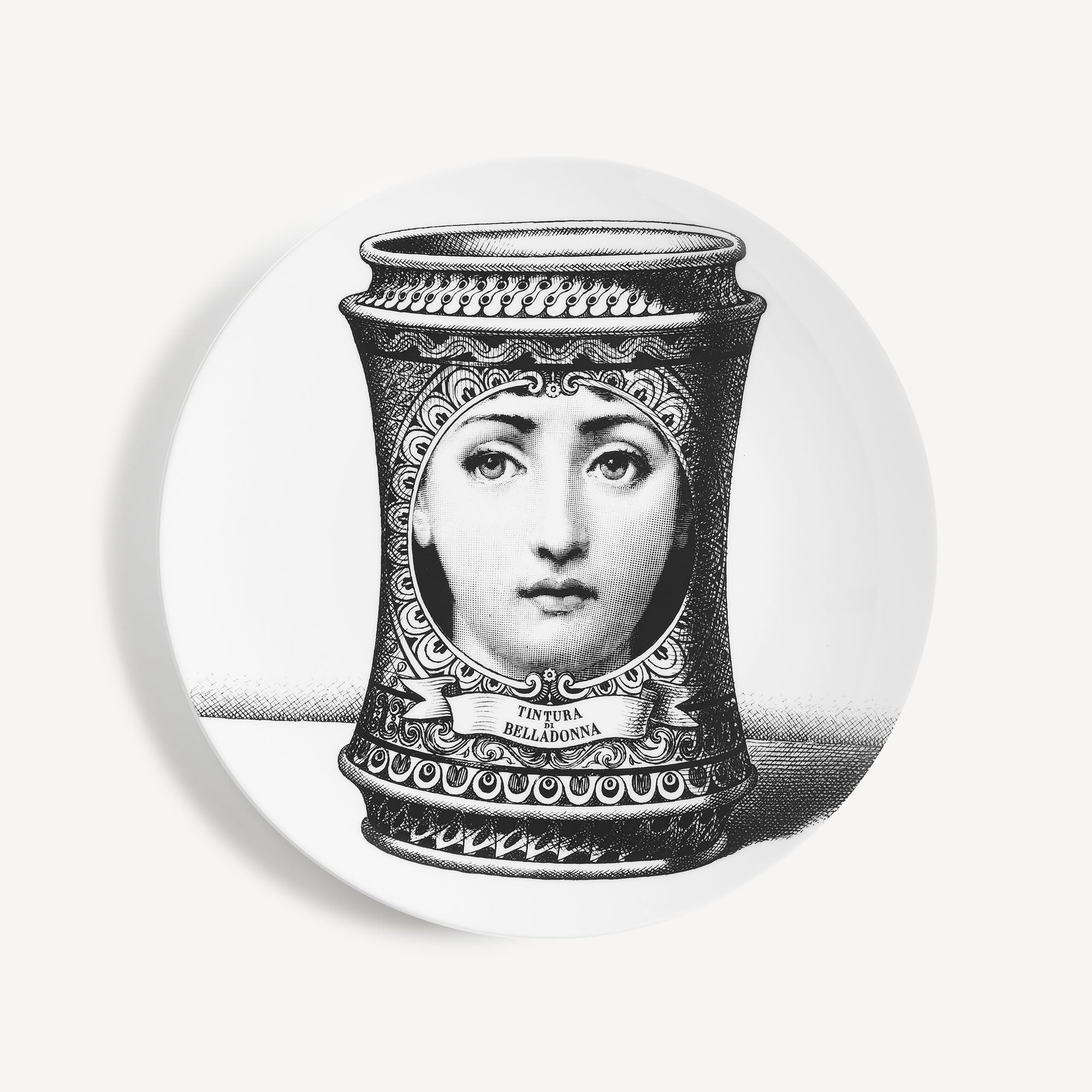 fornasetti-tema-e-variazioni-wandteller-n-231-porzellan-gesicht image 1