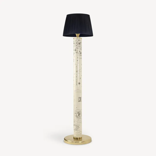 atelier-fornasetti-solitario-stehlampe-elfenbein image 1
