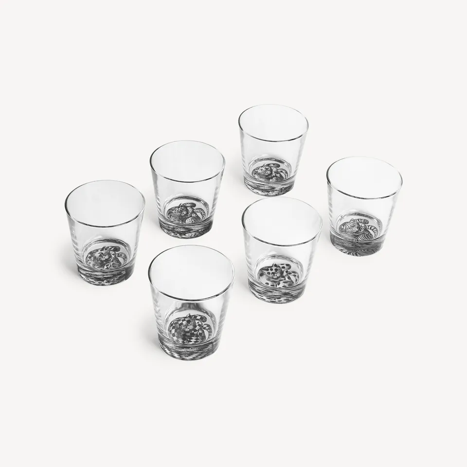 fornasetti-high-fidelity-gl-ser-6er-set-katze image 1