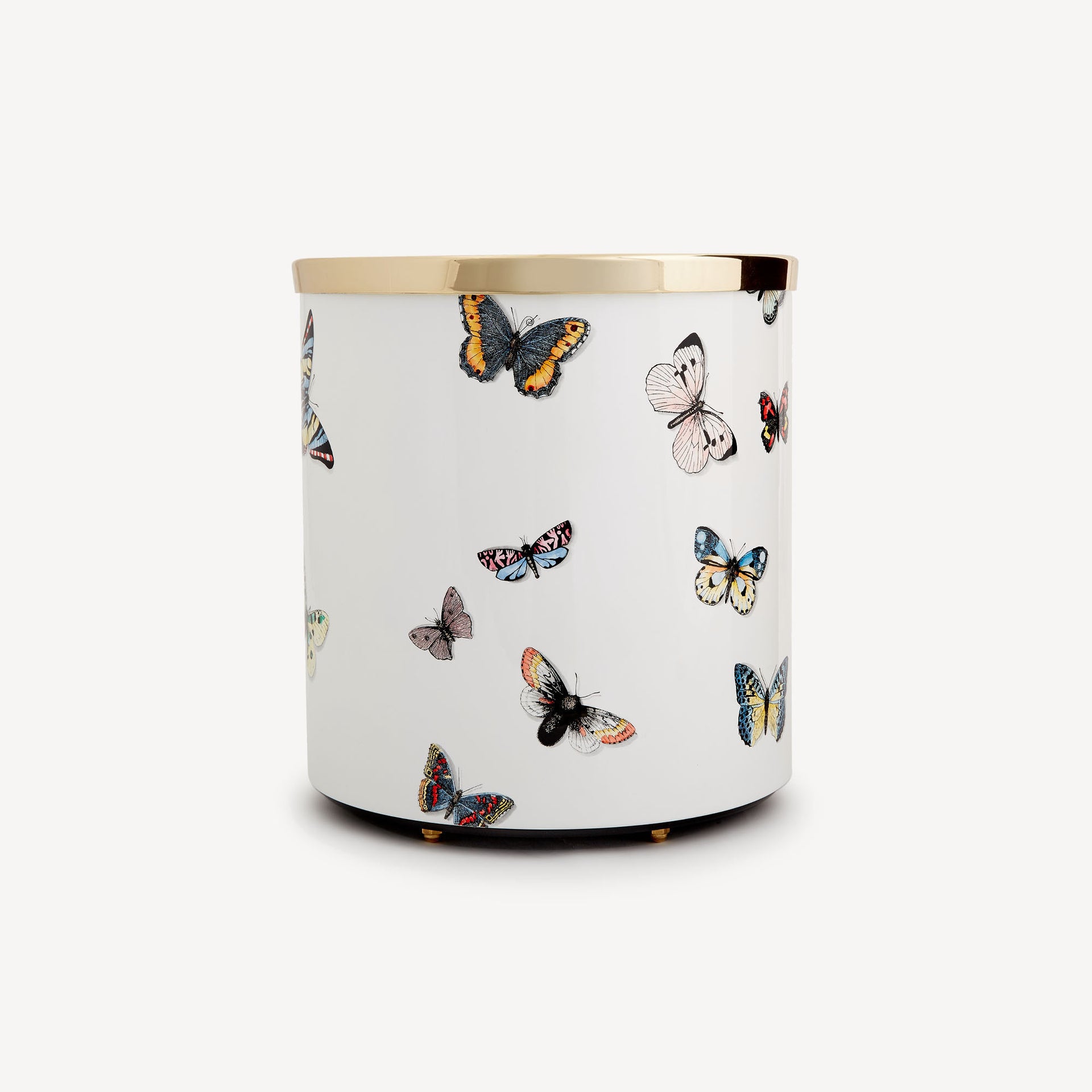 atelier-fornasetti-farfalle-papierkorb-metall-schmetterlinge image 1