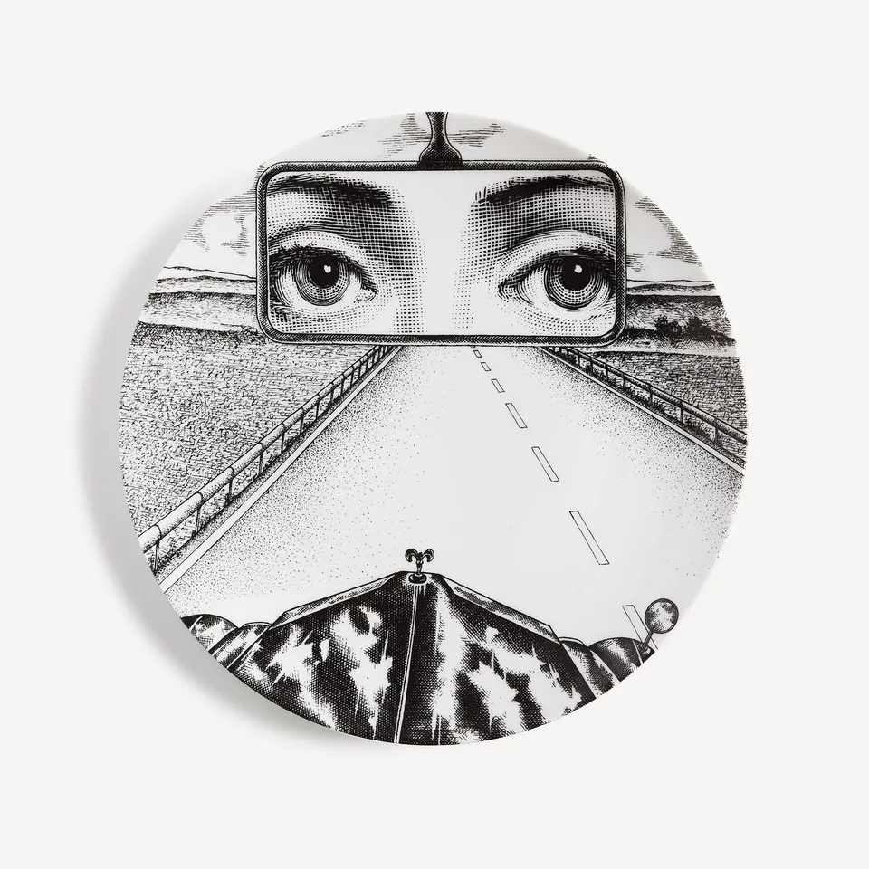 atelier-fornasetti-tema-e-variazioni-wandteller-n-321-porzellan image 1