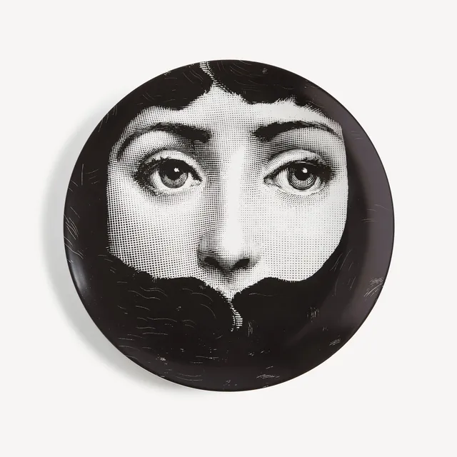 fornasetti-tema-e-variazioni-n-11-wandteller-porzellan-gesicht image 1