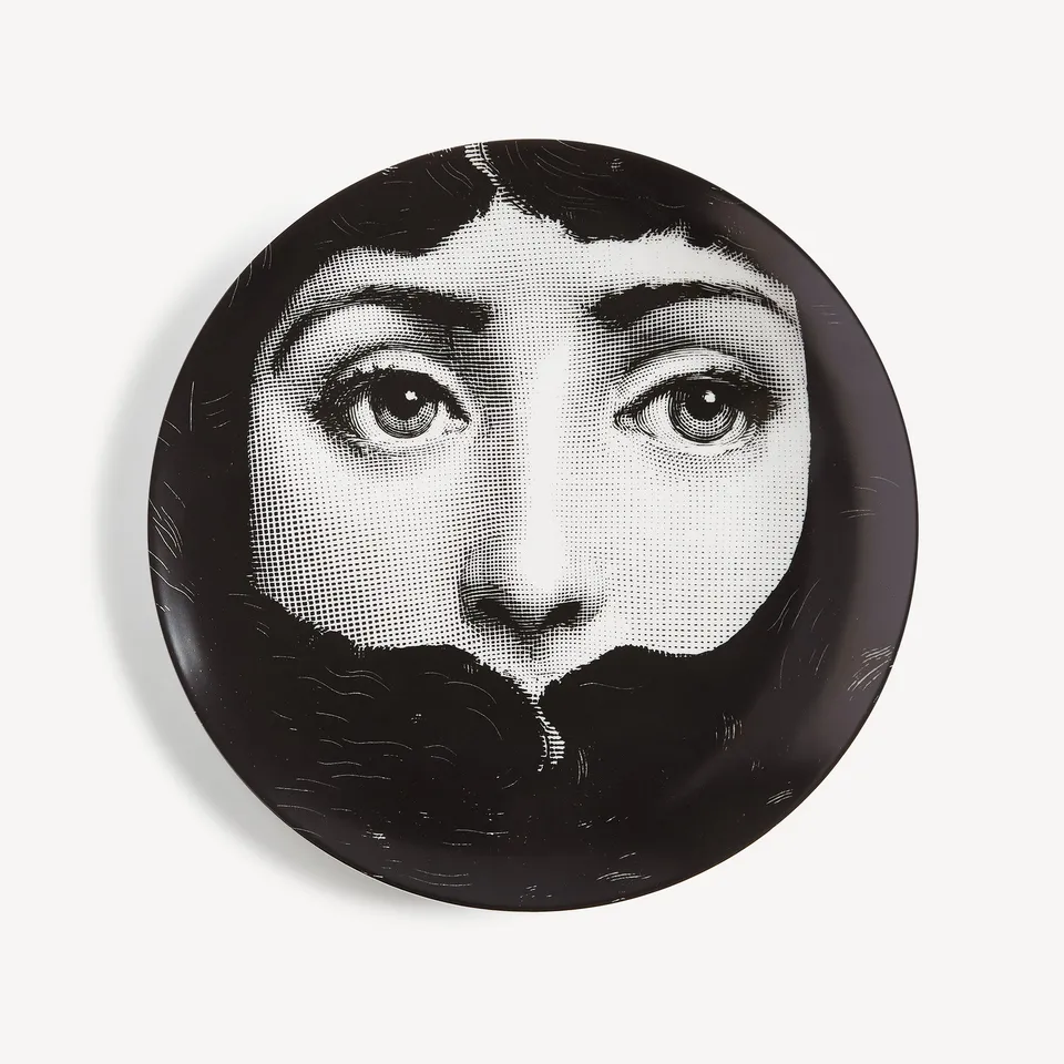 fornasetti-tema-e-variazioni-n-11-wandteller-porzellan-gesicht image 1