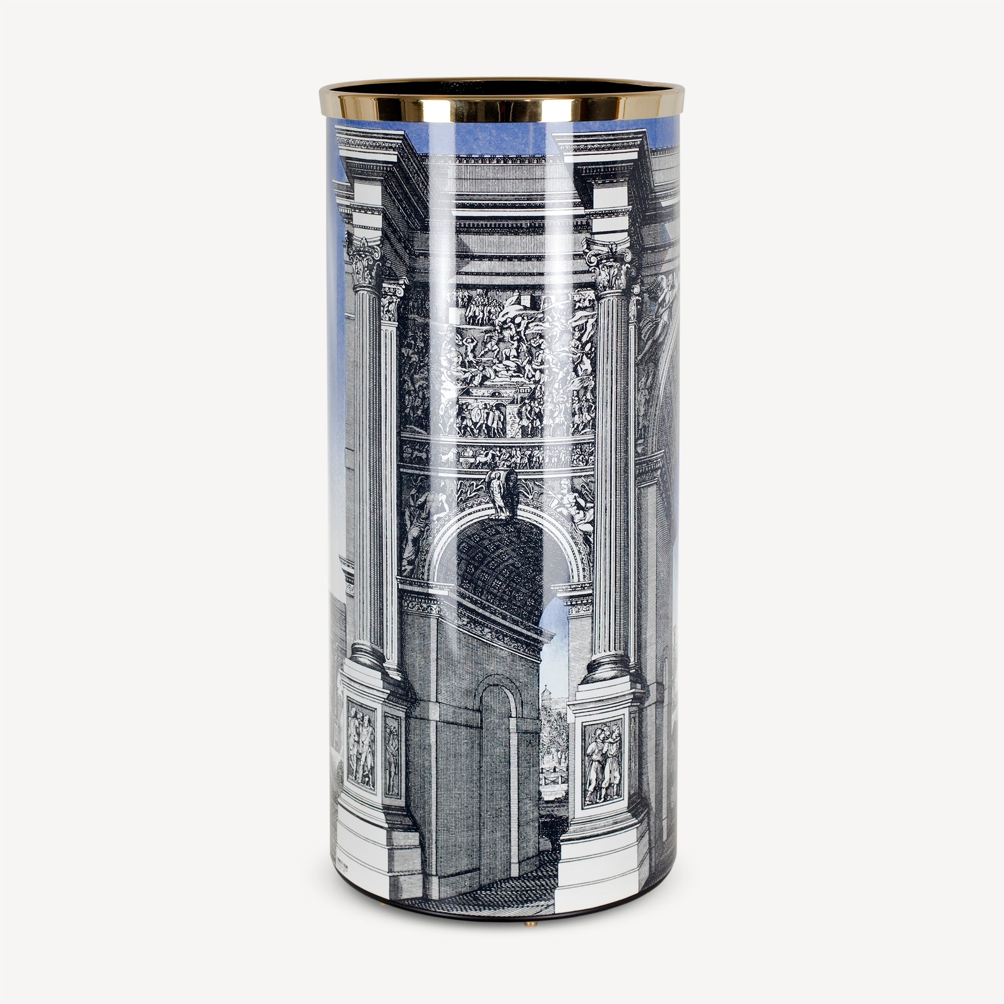 fornasetti-arco-romano-schirmst-nder-messing-handbemalt image 2