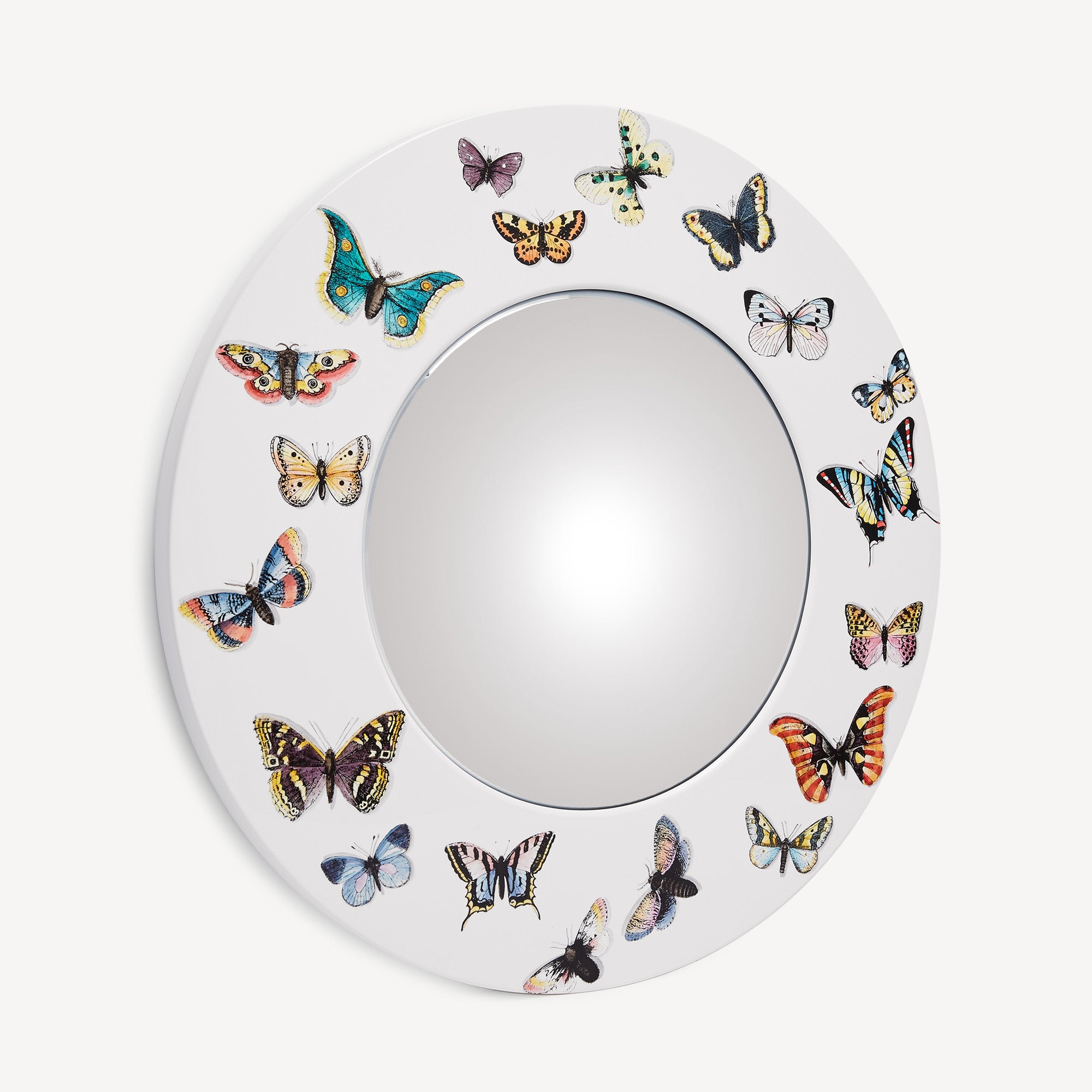 atelier-fornasetti-farfalle-wandspiegel-konvex-holzrahmen image 2