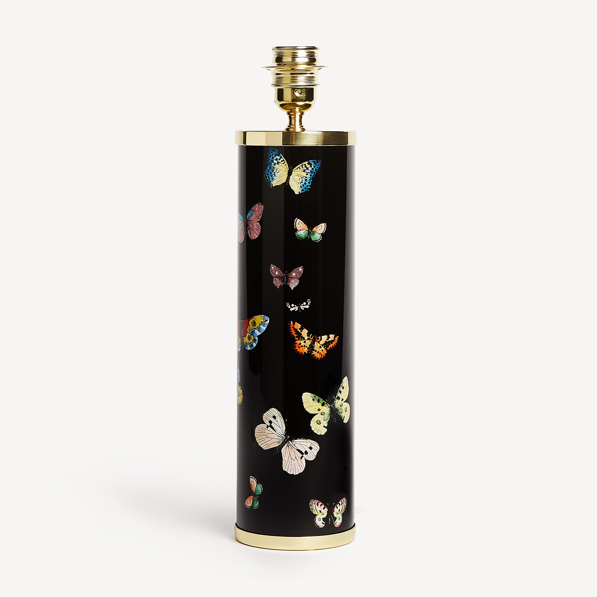 fornasetti-furniture-lampenfu-farfalle-schmetterling-metall image 1