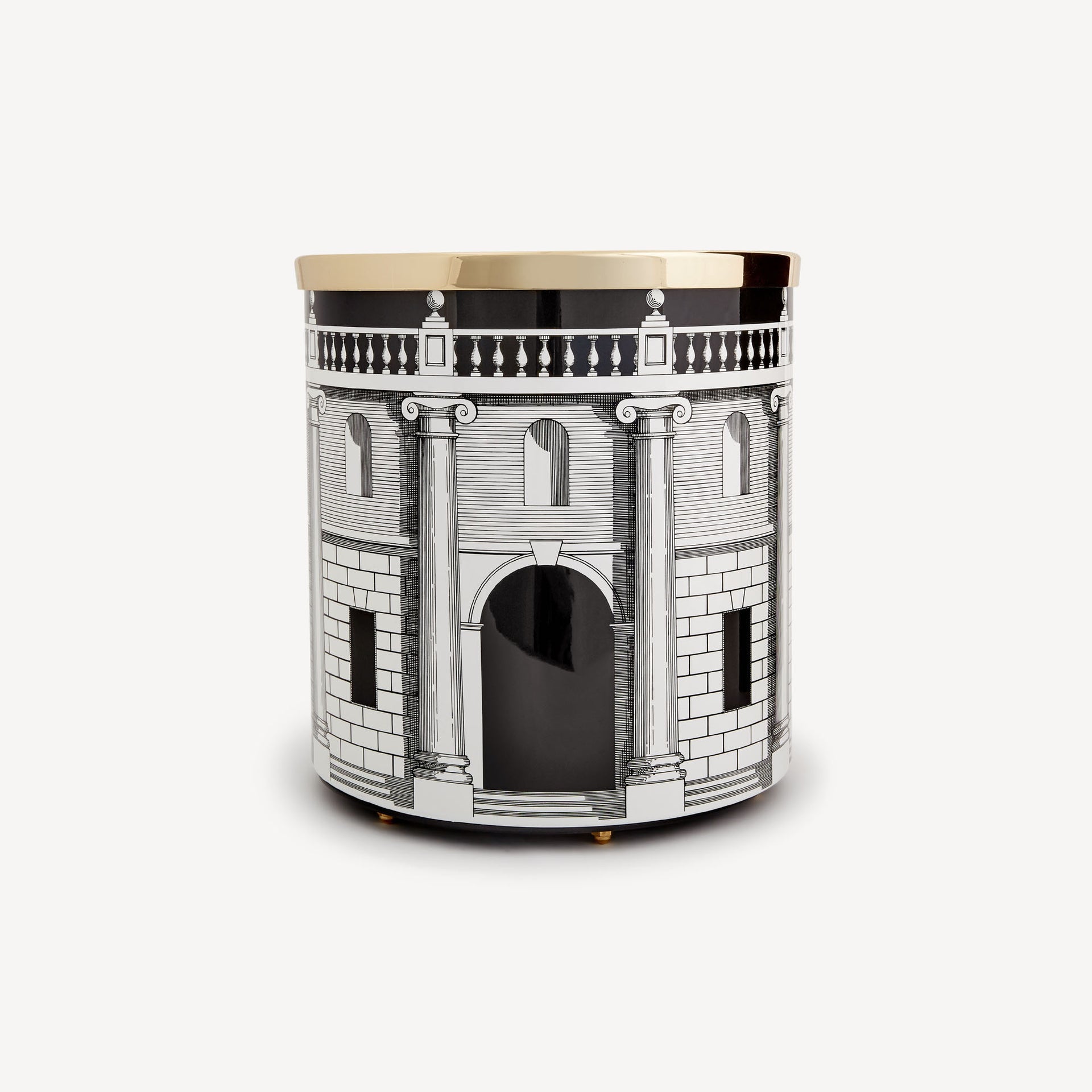 atelier-fornasetti-casa-papierkorb-metall-s-ulen image 1