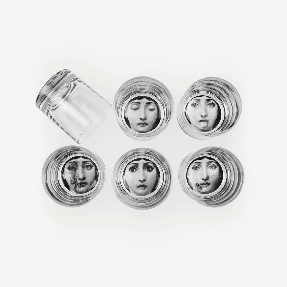 atelier-fornasetti-tema-e-variazioni-gl-ser-set-6-tlg-gesicht image 1