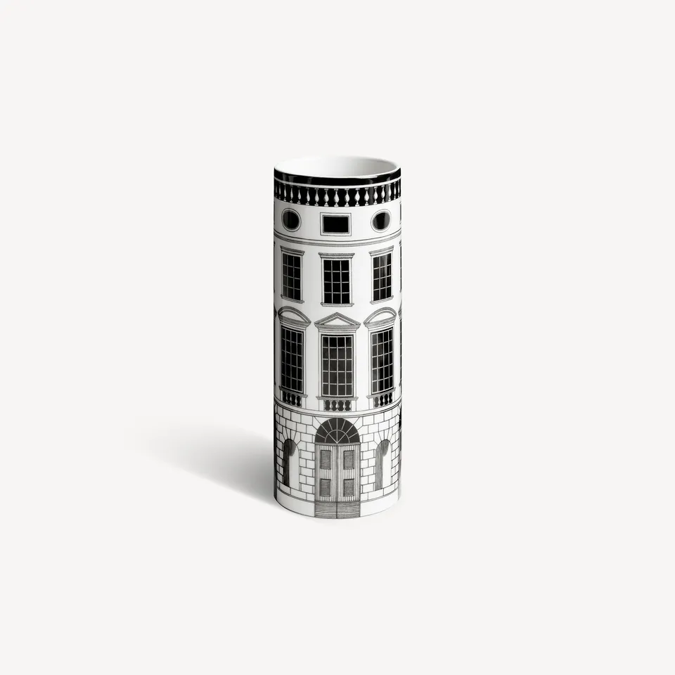 fornasetti-architettura-vase-zylinder-blumenvase image 1