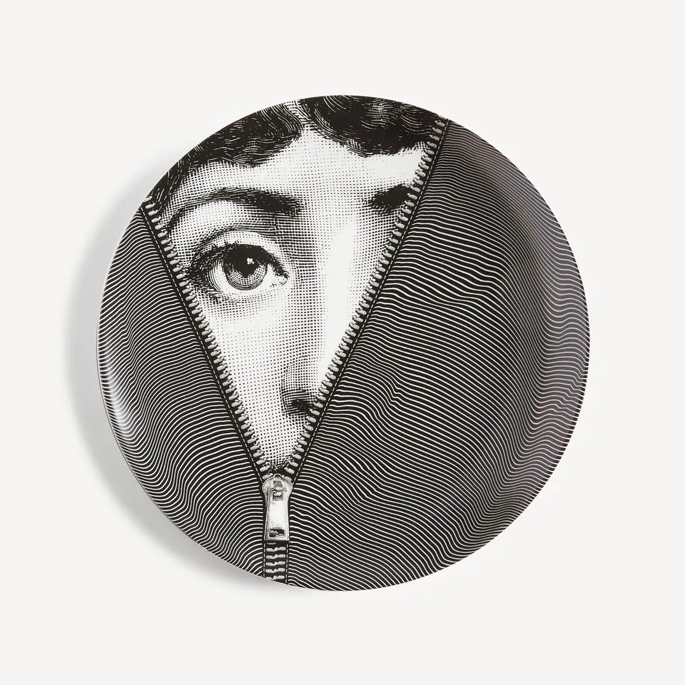 atelier-fornasetti-tema-e-variazioni-wandteller-n-401-porzellan image 1