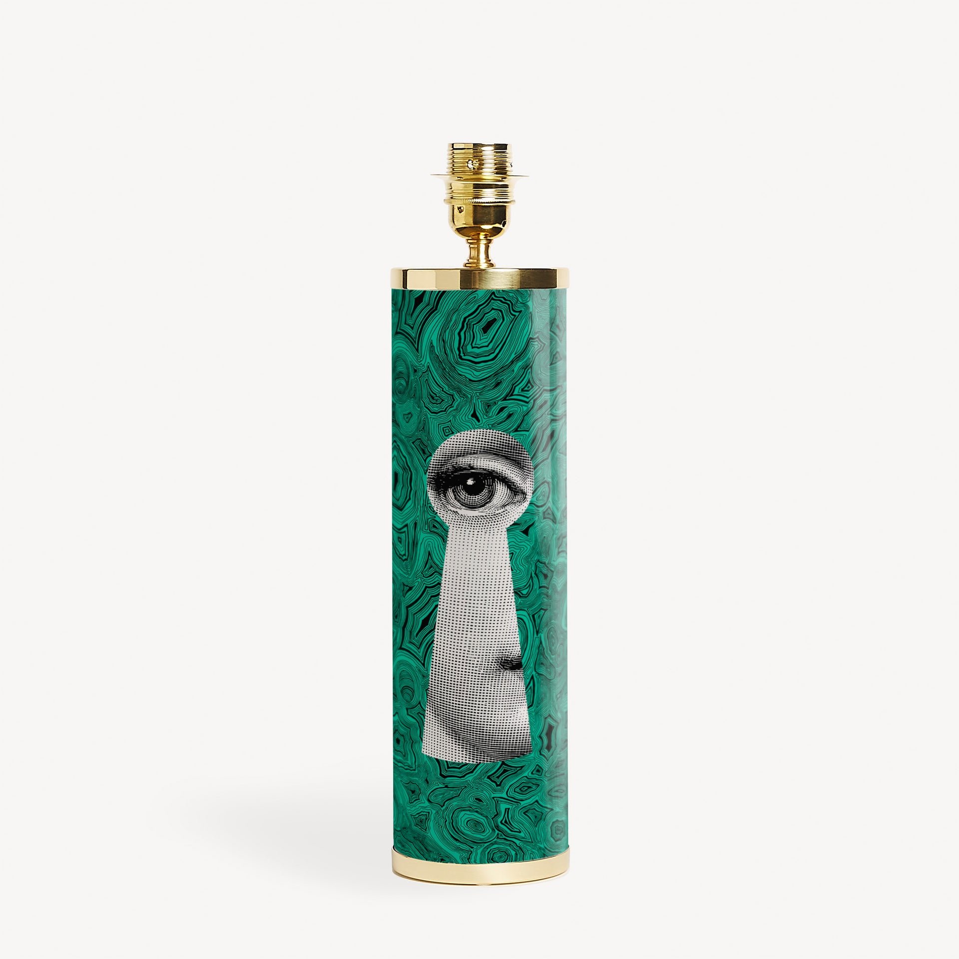 fornasetti-serratura-su-malachite-tischlampe-malachit-gr-n image 1