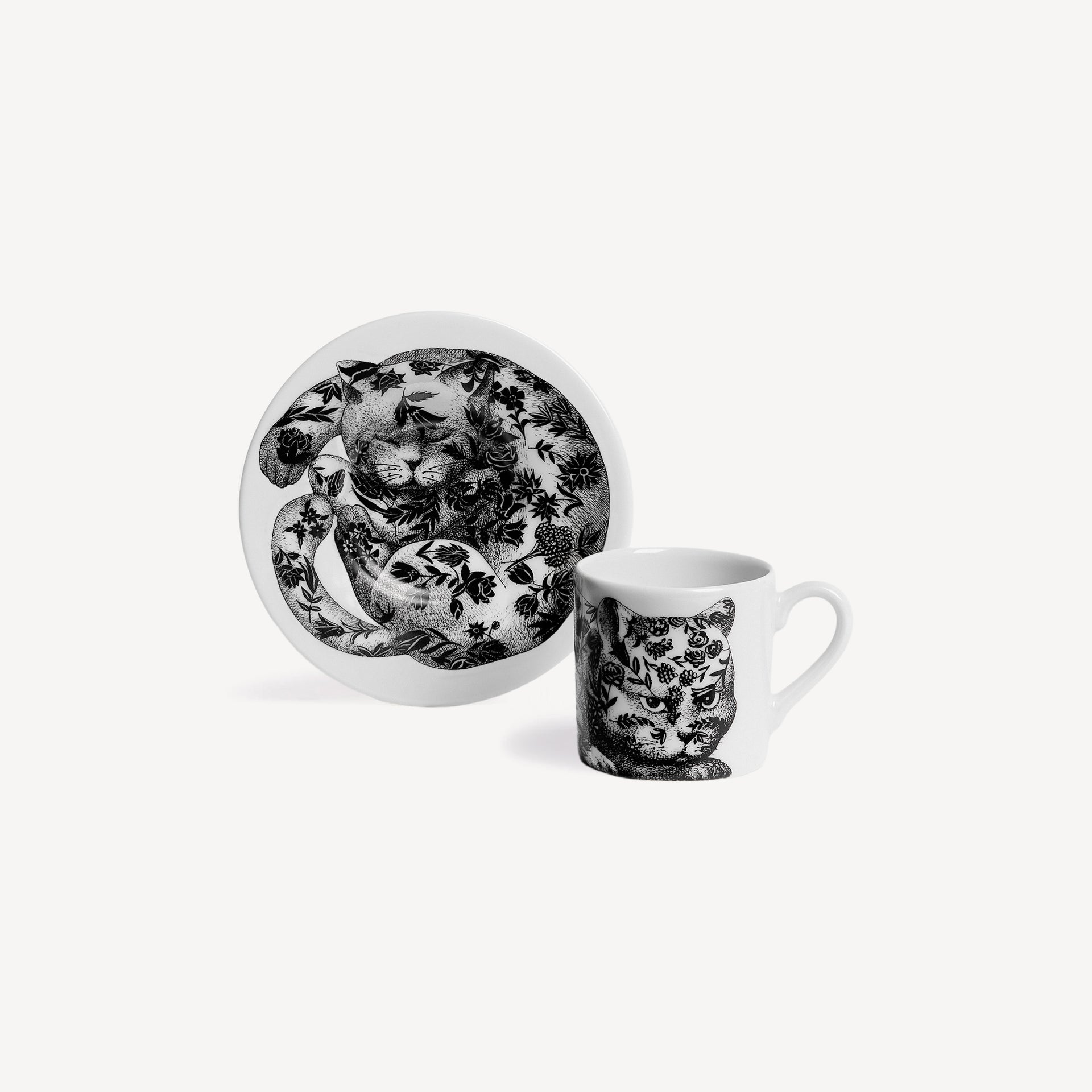 fornasetti-high-fidelity-fiorato-kaffeetasse-schwarz-wei image 1